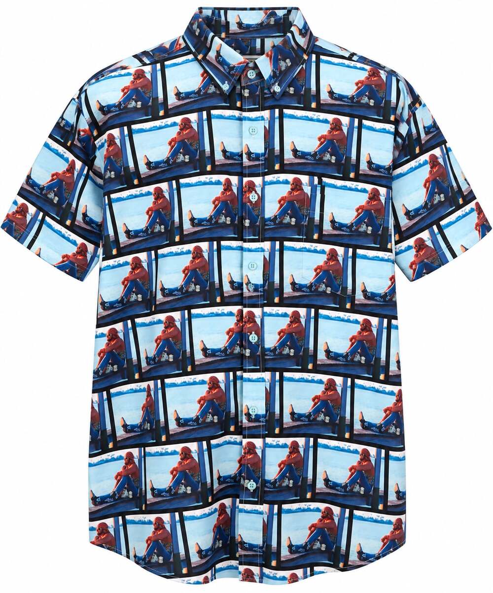 RSVLTS WWE Macho Man Randy Savage Deep Thoughts Kunuflex Short Sleeve Shirt 2XL